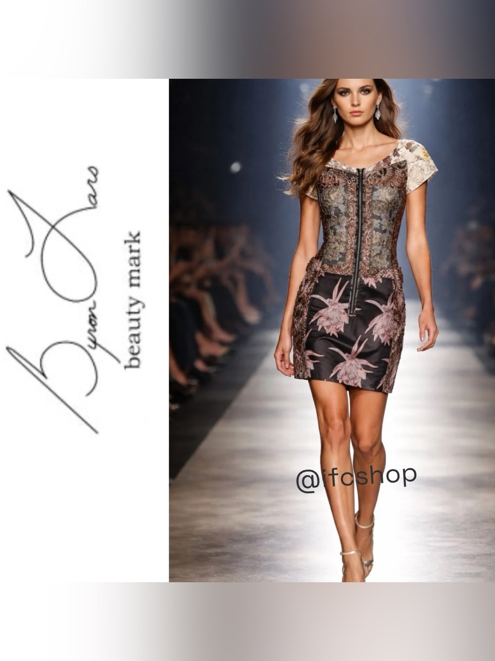 Beguile By Byron Lars Brocade Anthropologie Dress 4